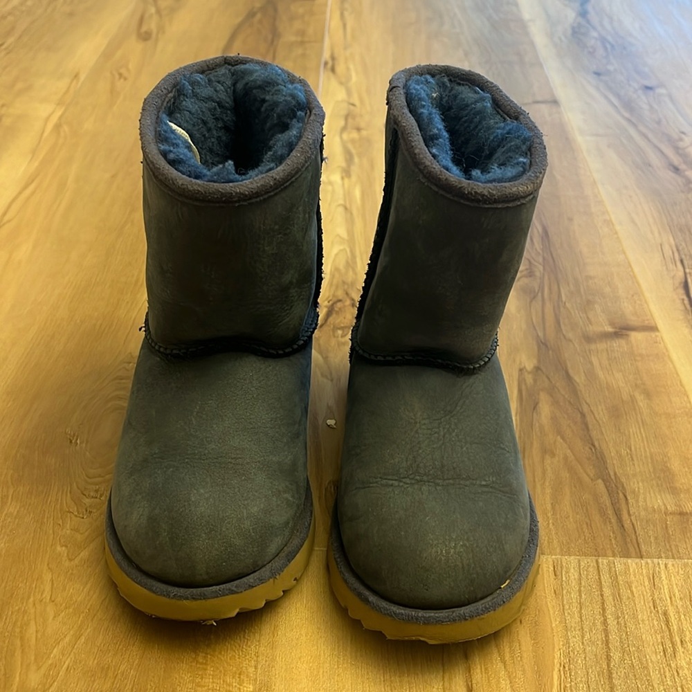 Kids Navy UGG boots size 12